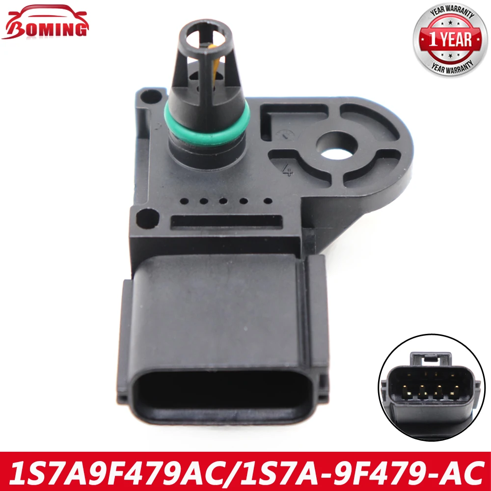 1S7A-9F479-AC Intake Air Manifold Absolute Pressure MAP Sensor For Ford C-MAX Focus S-MAX Mondeo Transit Focus Galaxy 1.8 2.0