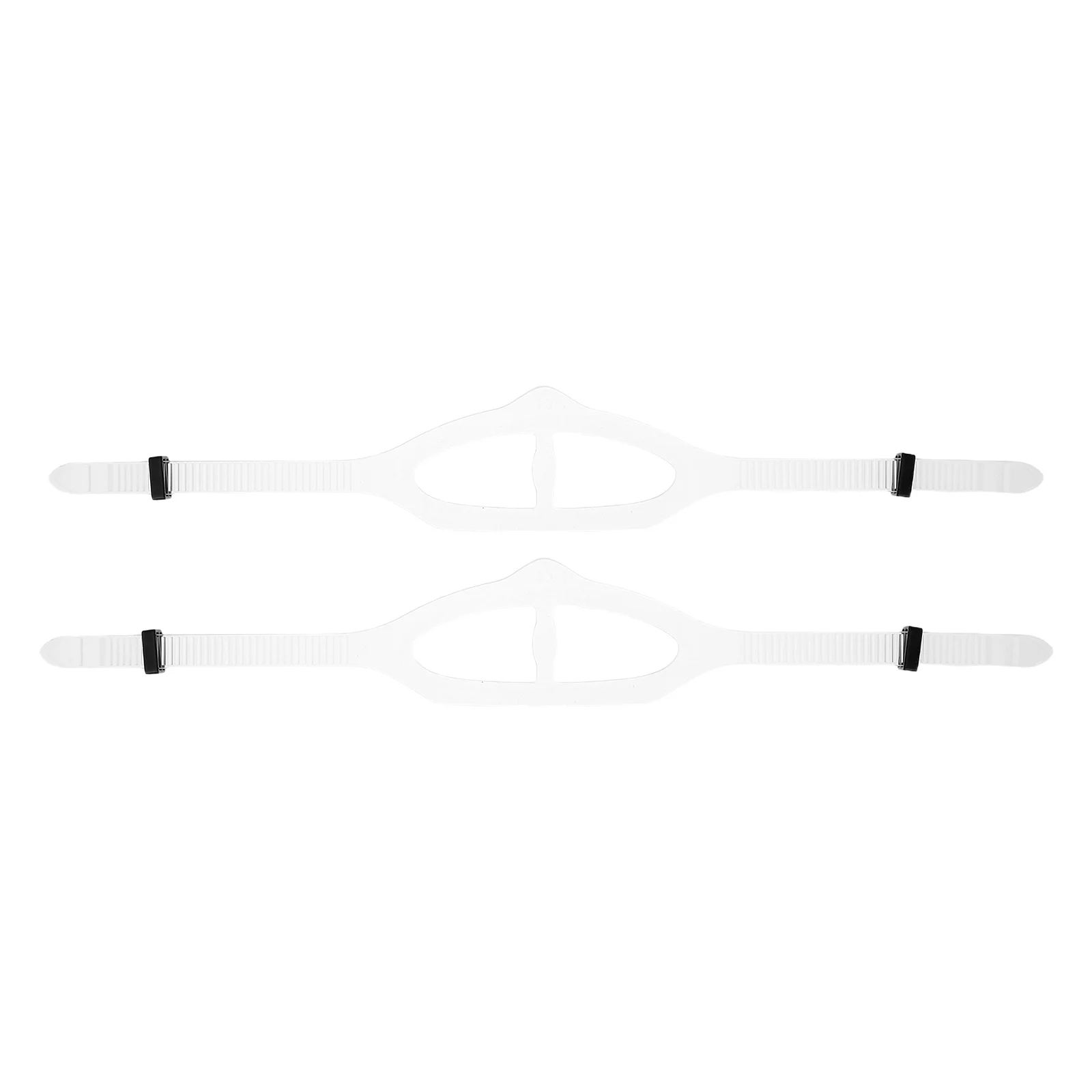 

2Pcs Universal Scuba Mask Strap Silicone Replacement for Swimming Diving Snorkeling Adjustable Strap for Men Women Swim Goggles
