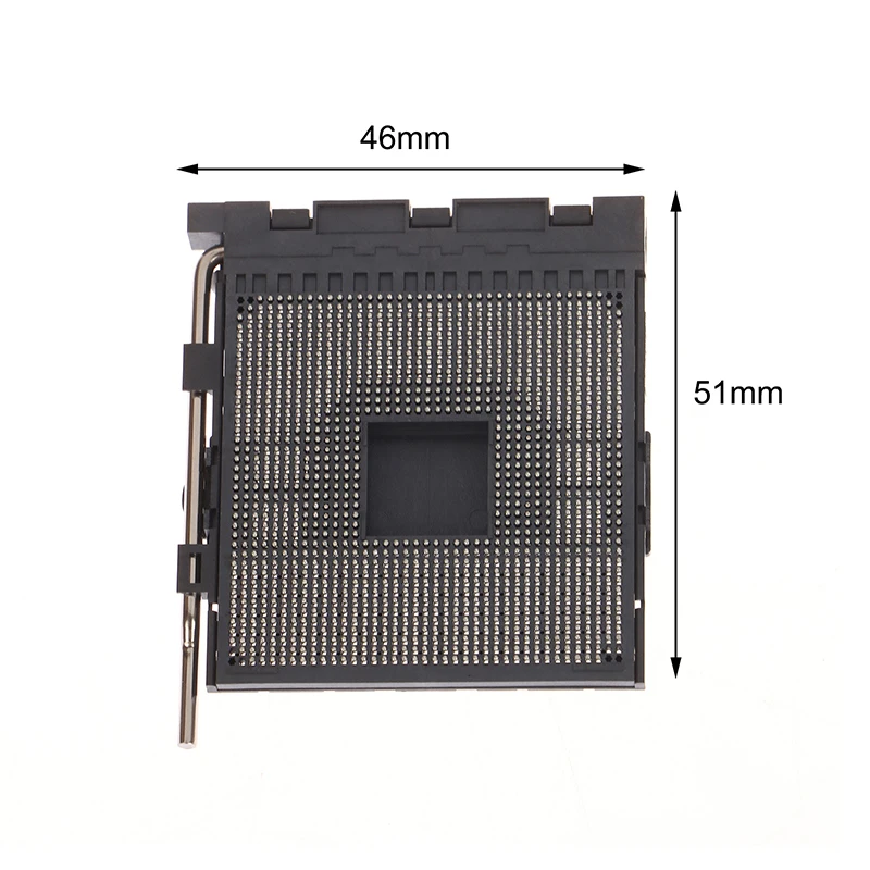 1ชิ้นเครื่องประดับ DIY AM4ใหม่สำหรับเมนบอร์ดเมนบอร์ดบอร์ดบัดกรี CPU ซ็อกเก็ตที่วางมีลูกดีบุก