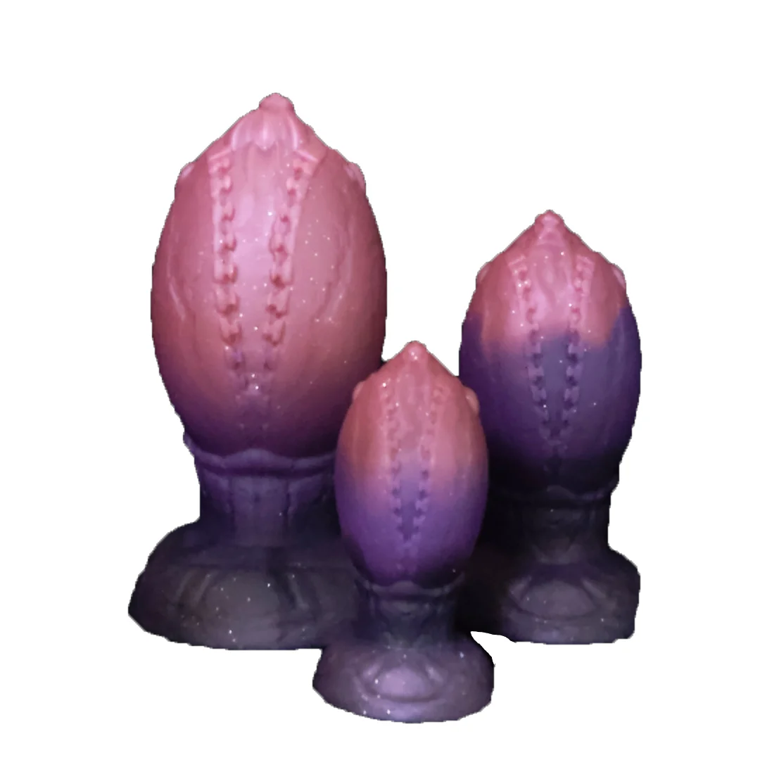 

Huge Anal Plug Dinosaur Eggs Pretty Ass Dildo Big Bead PlugAdult Sex Toys For Men adult Safe Silicone Buttplugs Anal Dilator