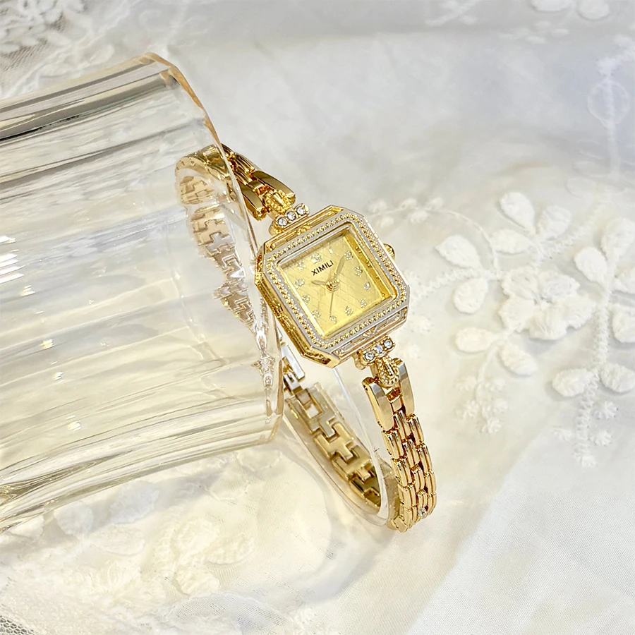 Elegant Square Dainty Vintage  - Vintage Fashion Watches 评论和价格