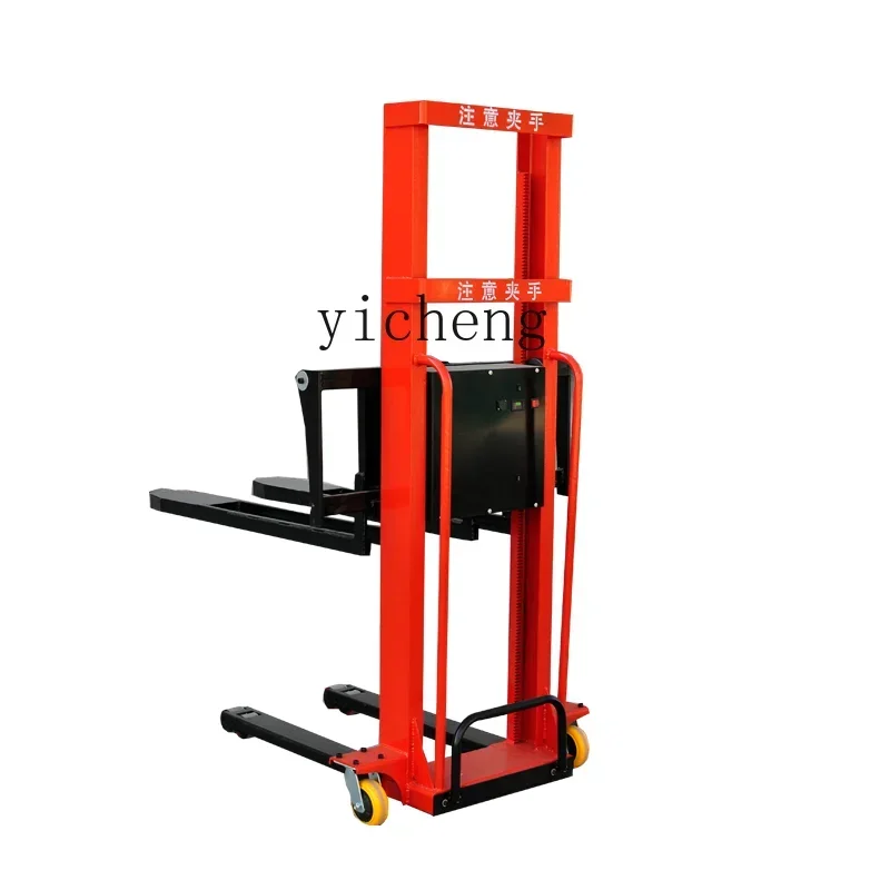 i10- all-electric truck-mounted forklift portable autologous up and down truck small lifting loading and unloading stack height