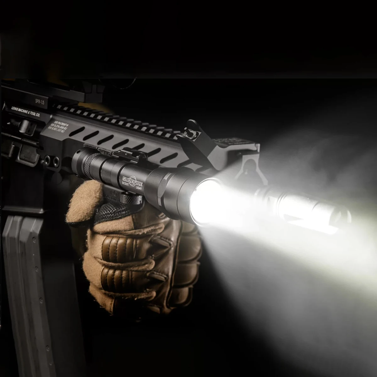 Tactical Surefire M300 M600 Flashlight Dual Switch 20mm Rail M300B M300C M600C M600B LED Lamp Head Body Hunting Scout Light