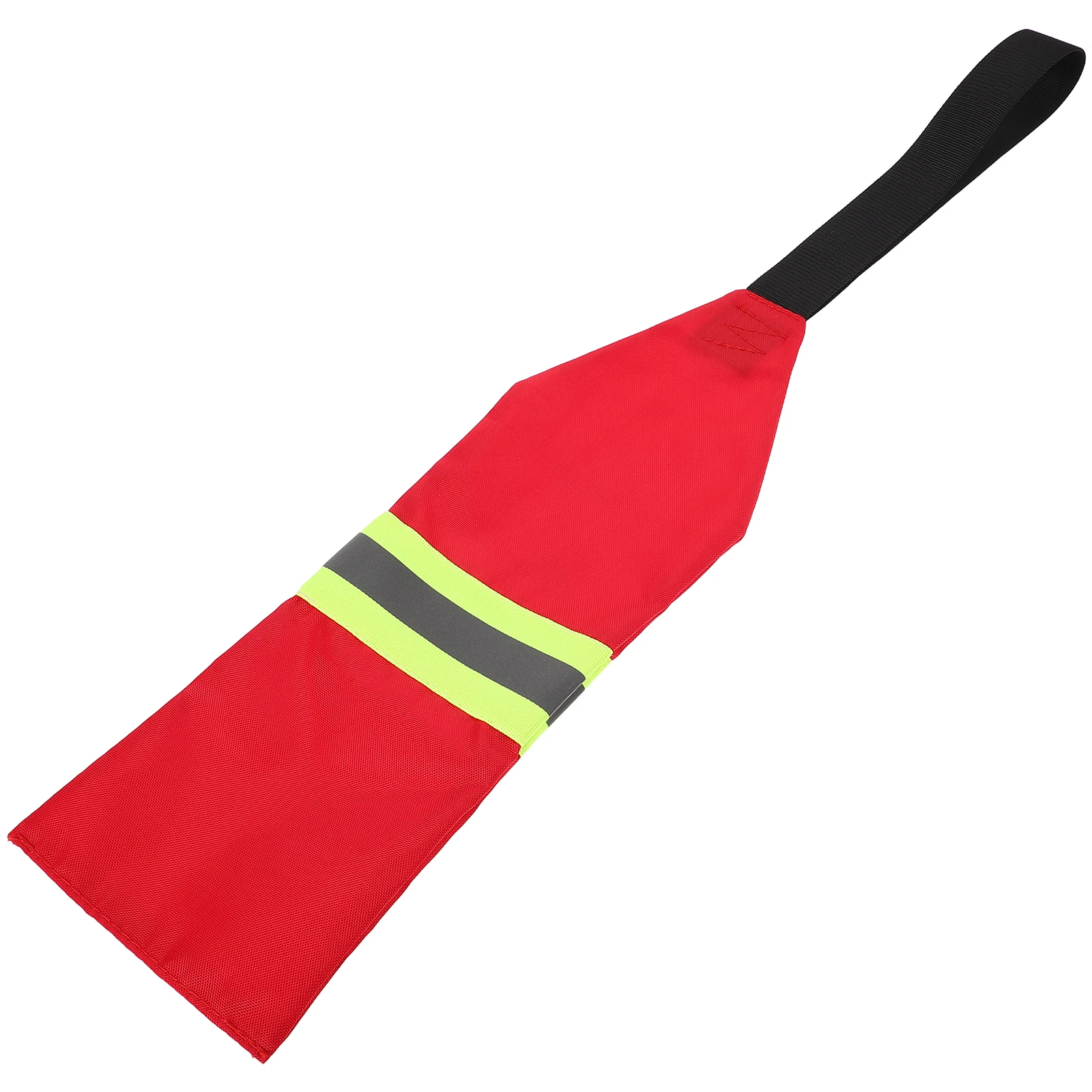 

1pc Kayak Flag High Visibility Reflective Material Secure Attachment Durable Fabric Easy Installation Versatile Use Boat Flags
