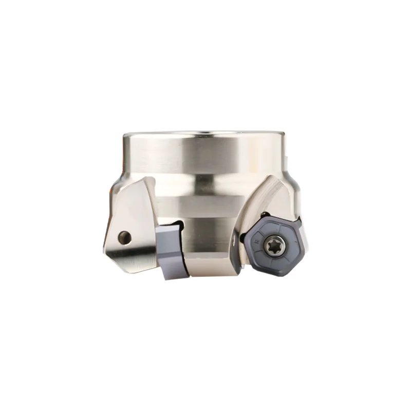 Imagem -05 - Face Milling Cutter Cabeça para Insert Fast Feed Fresa Disco Dupla Face 12 Flautas Cnc Hngx0906 Nc45hx0906 45 Graus 50 mm
