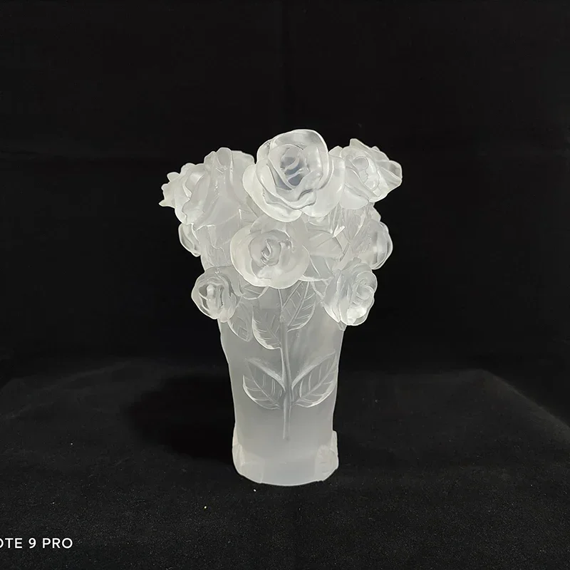 Imagem -02 - Queimador de Incenso de Cristal Árabe Esmalte Flor Censer Decorações de Titular de Incenso para Decoração de Casa Enfeites de Vaso de Flores fy