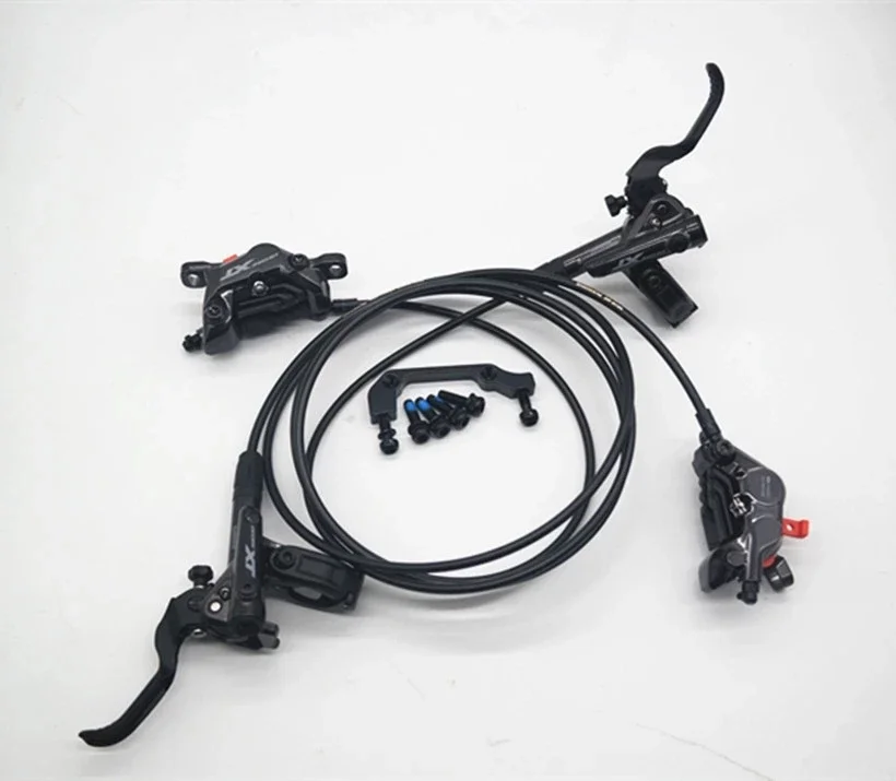 

M8120 brake 4 hydraulic piston disc brake ICE-TECH Resin brake pads front rear 800/900MM / 1600/1500MM