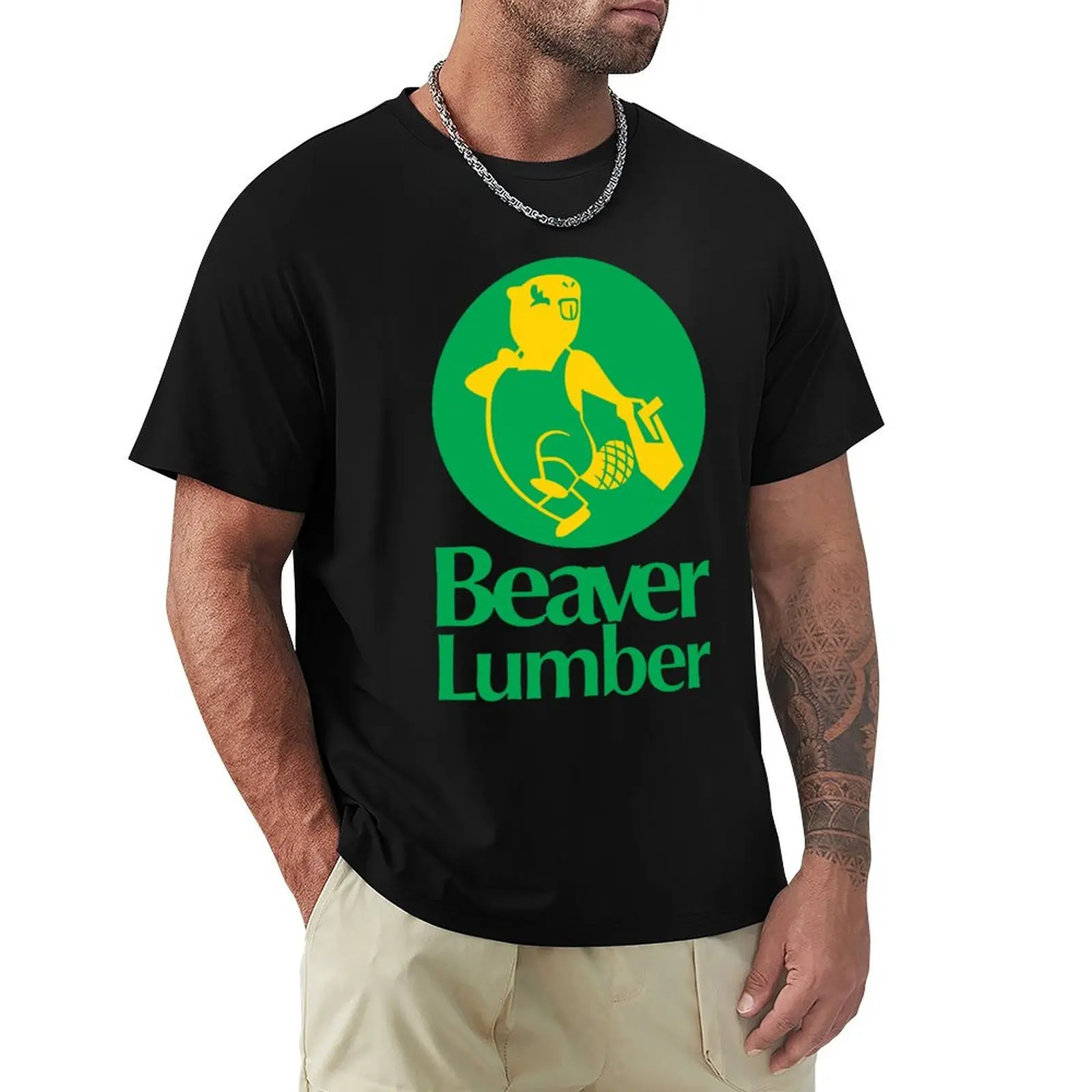 Beaver Lumber T-Shirt oversized oversizeds shirts graphic vintage anime shirt oversized t shirt men