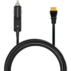 1.5m/5FT Vehicles Cigarette Lighter to XT60 Cable for Bluetti Anker SOLIX EcoFlow Delta River ALLPOWERS R2500 R1500 R600 etc.