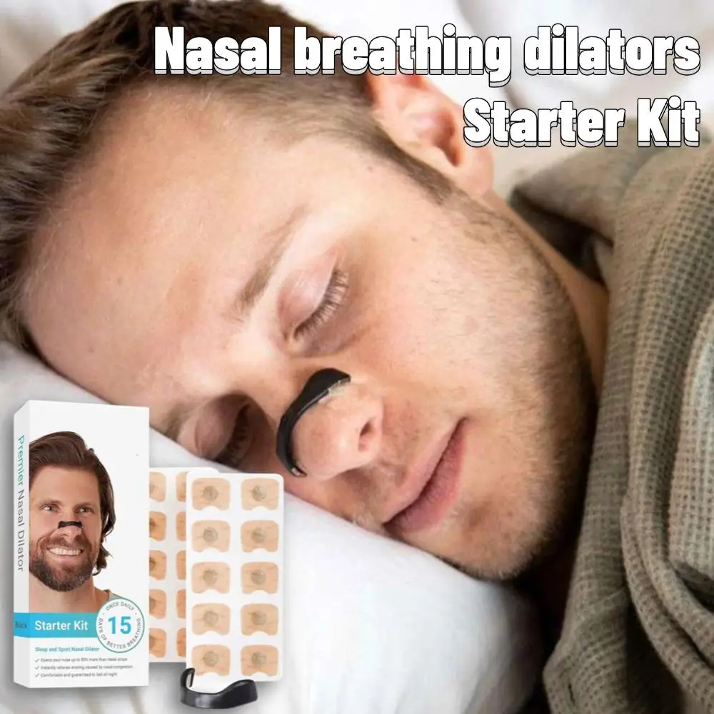 Nasal Breathing Dilators Starter Kit Nasal Respiratory Dilator Improve Breathing Reduce Snoring Anti-snore Device Reduce Allergy