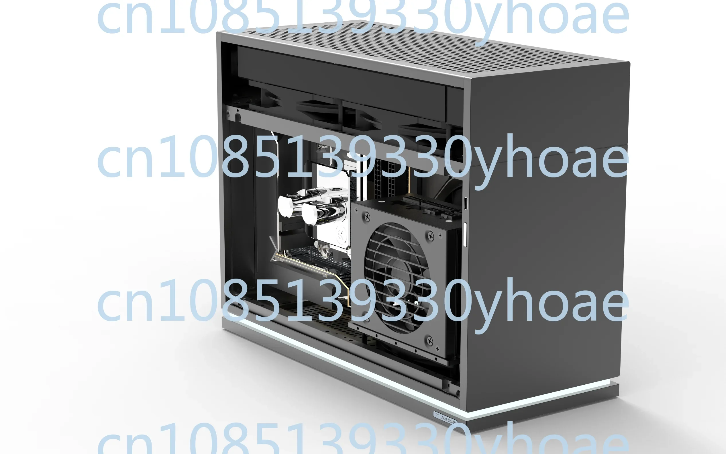 [3.0 in Stock] ACAT XPro Chassis 280 Water-Cooled Three-Slot Graphics Card ITX Chassis Formd T1 Chassis