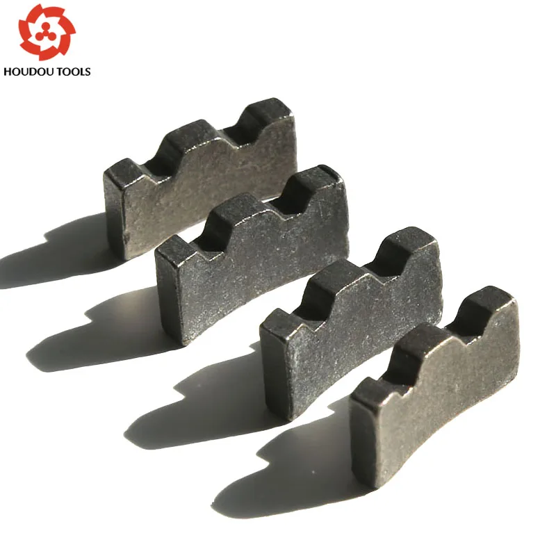 Cost sale of 4PCS of Diamond Alloy Segments for 18-400mm Diameter Diamond Wet Core Bits Drill Bits Segments Repair&Replacement