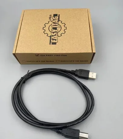 2023 original nova versão fácil jtag plus box fácil-jtag plus caixa e conjunto de adaptador jtag isp 1bit U-SOCKET
