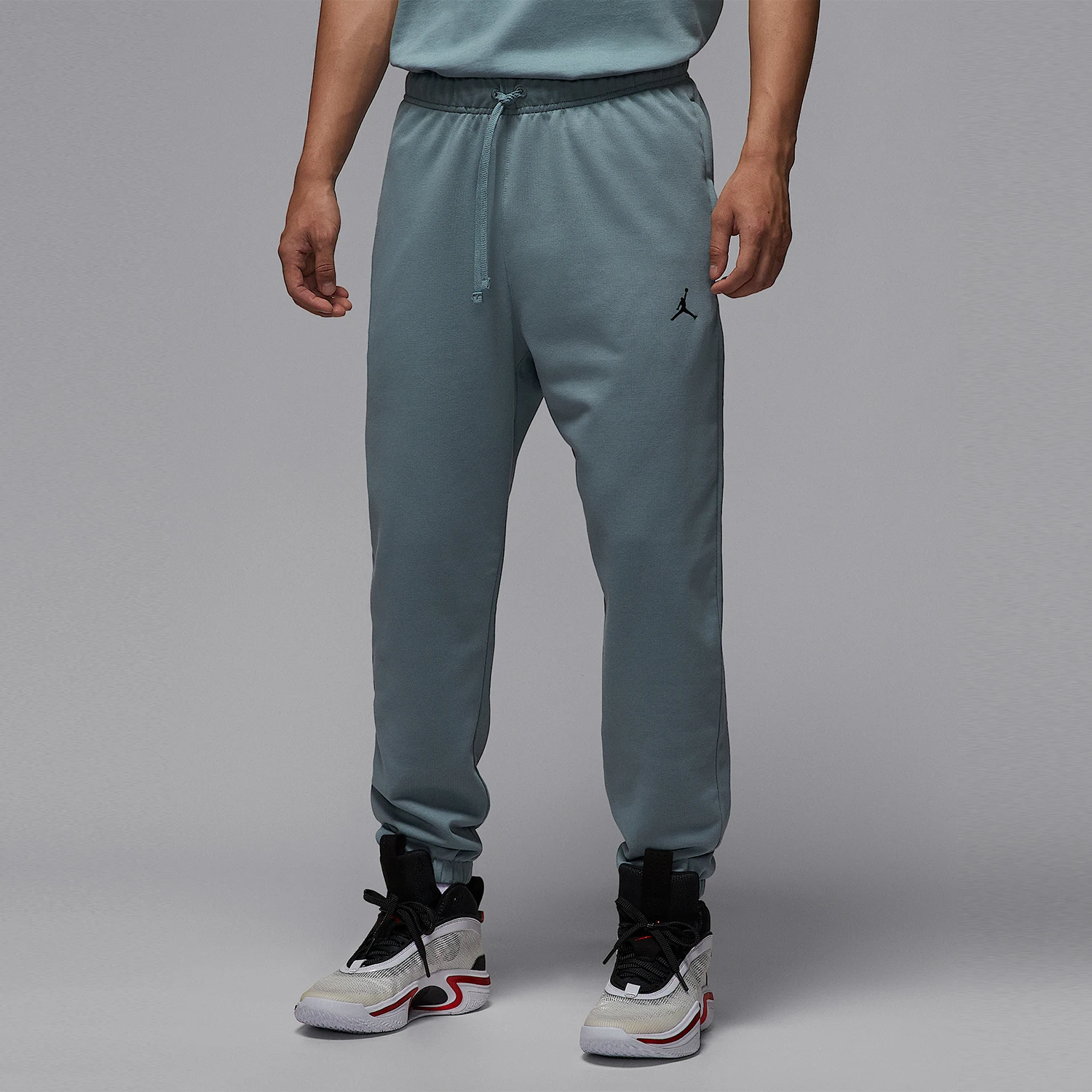 Nike genuine JORDAN men's knitted running sports ankle tied pants FV8609-041