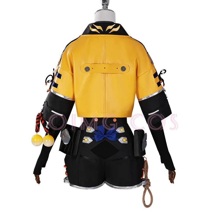 أزياء Zenless Zone Zero Ju Fufu التأثيرية أزياء كرنفال للبالغين أزياء حفلات الهالوين لعبة تنكرية للنساء #4