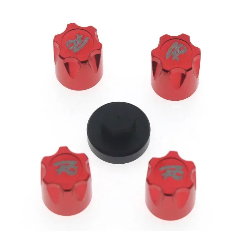 4PCS CNC Aluminum Alloy M4 Nut Wheel Rim Hat Cap For 1/10 RC Crawler TRX4 TRX6 D90 D110 SCX10 RC Drift Tamiya Yokomo HPI YD-2