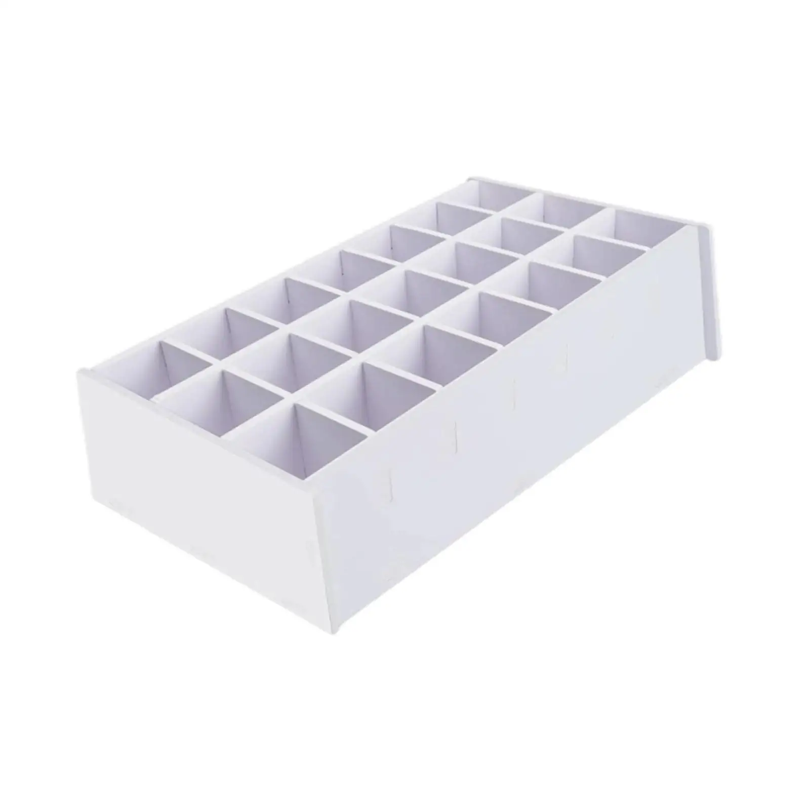 Watercolor Paint Storage Rack Paints Organizer Holder for Acrylic Tubes Oil Dye Bottles Pigments Craft Desk Display Shelf PVC