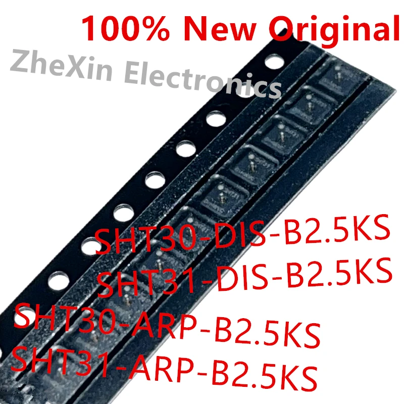 10PCS/Lot  SHT31-ARP-B2.5KS 、SHT31-DIS-B2.5KS 、SHT30-ARP-B2.5KS 、SHT30-DIS-B2.5KS  New temperature sensor chip SHT31 、SHT30