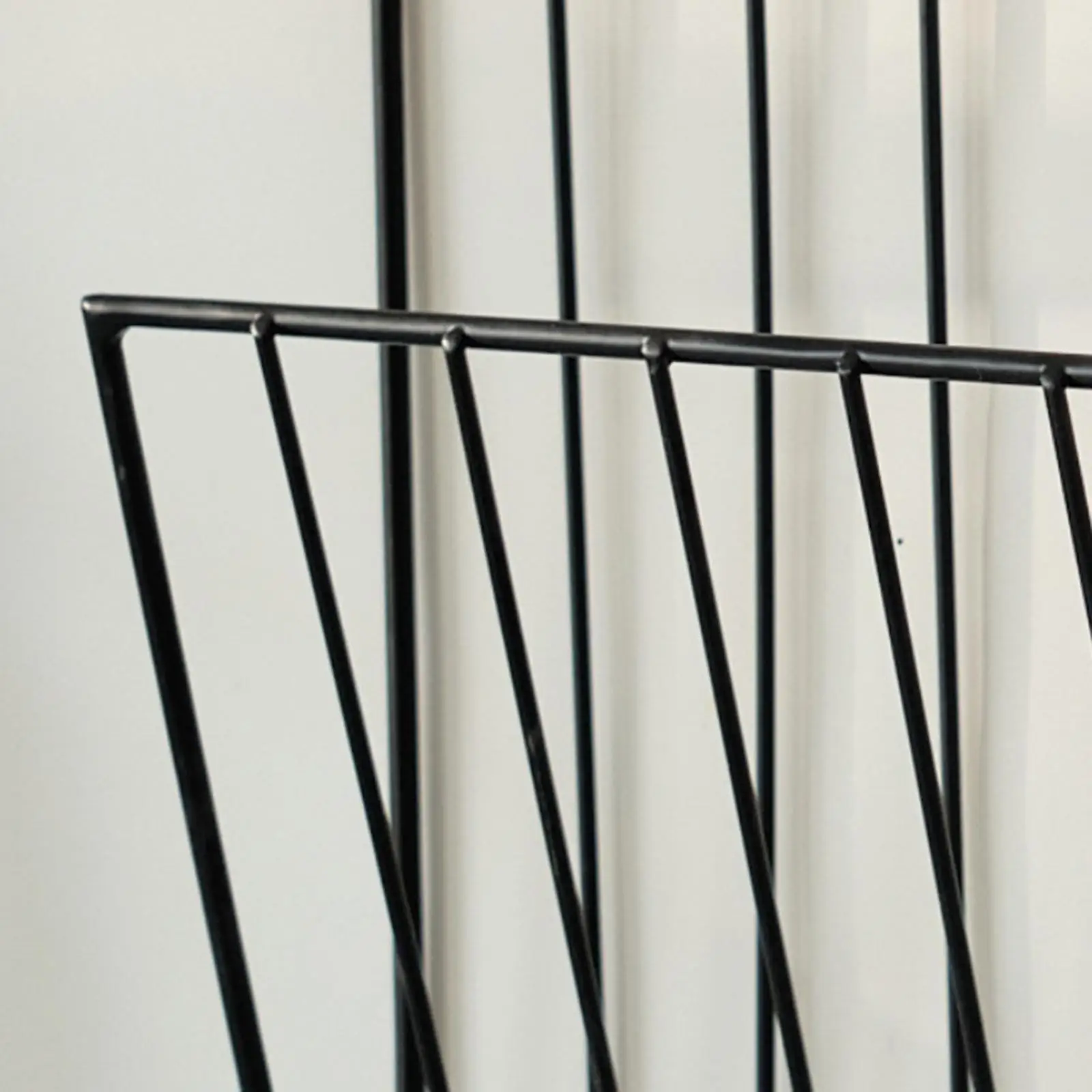 Magazine Rack Decorative Multifunctional Wall Mounted File Holder Mail Organizer for Brochures Letters Magazines Folders Papers