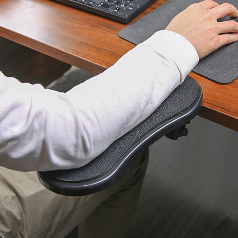 Computer Arm Rest For Desk Adjustable Ergonomic Wrist Rest Support For Keyboard Armrest Extender Rotating Mouse Pad JJ1269