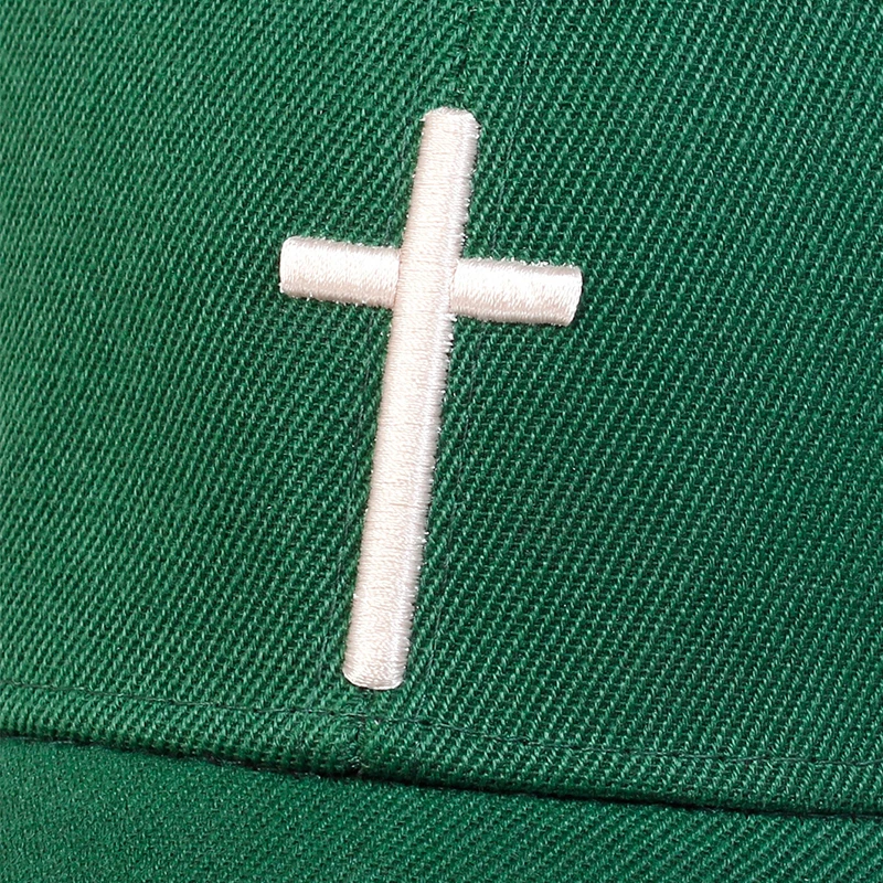 Unisex-Baseballkappen mit Kreuzstickerei, verstellbar, für den Außenbereich, für Frühling und Herbst, lässiger Sonnenschutzhut – Detail 9