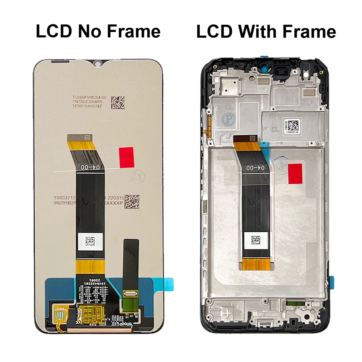 LCD Display Touch Screen Digitizer Assembly, For Xiaomi Redmi Note 11E, 6.58