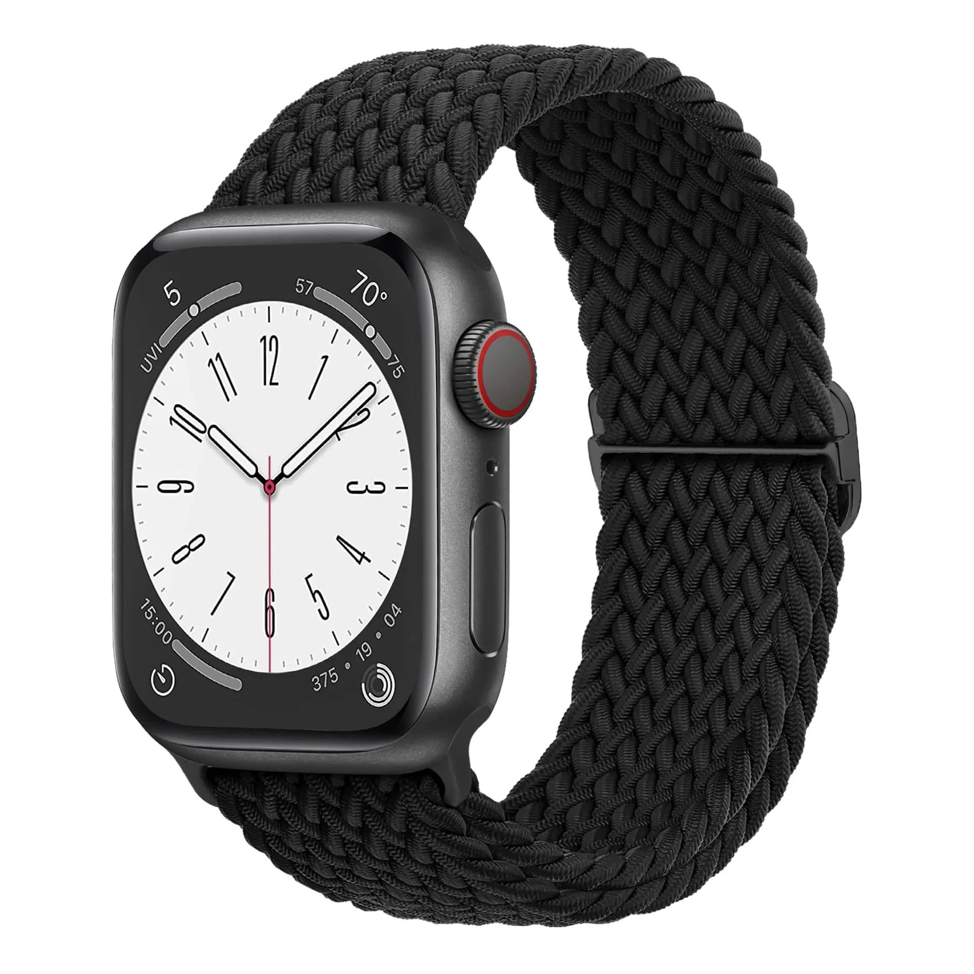 

Braided straps For Apple watch band 44/45/49/46/42/40/41/38mm Elastic Nylon bracelet iWatch series 11 10 9 8 7 6 se Ultra 2/3