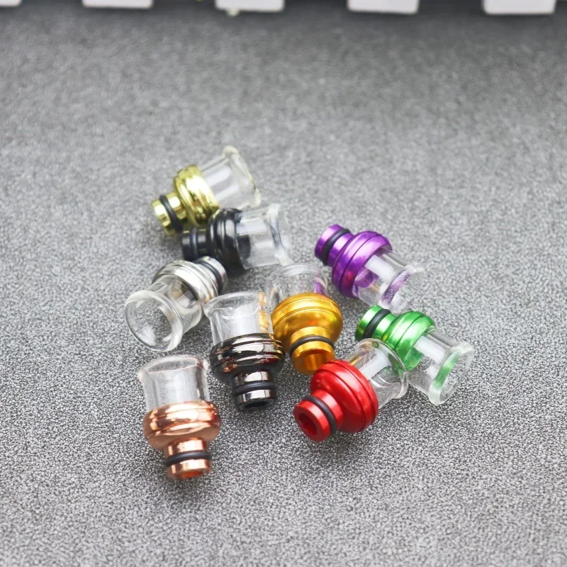 510 زجاج من الفولاذ المقاوم للصدأ دائري DRIP TIP مفصل من القش