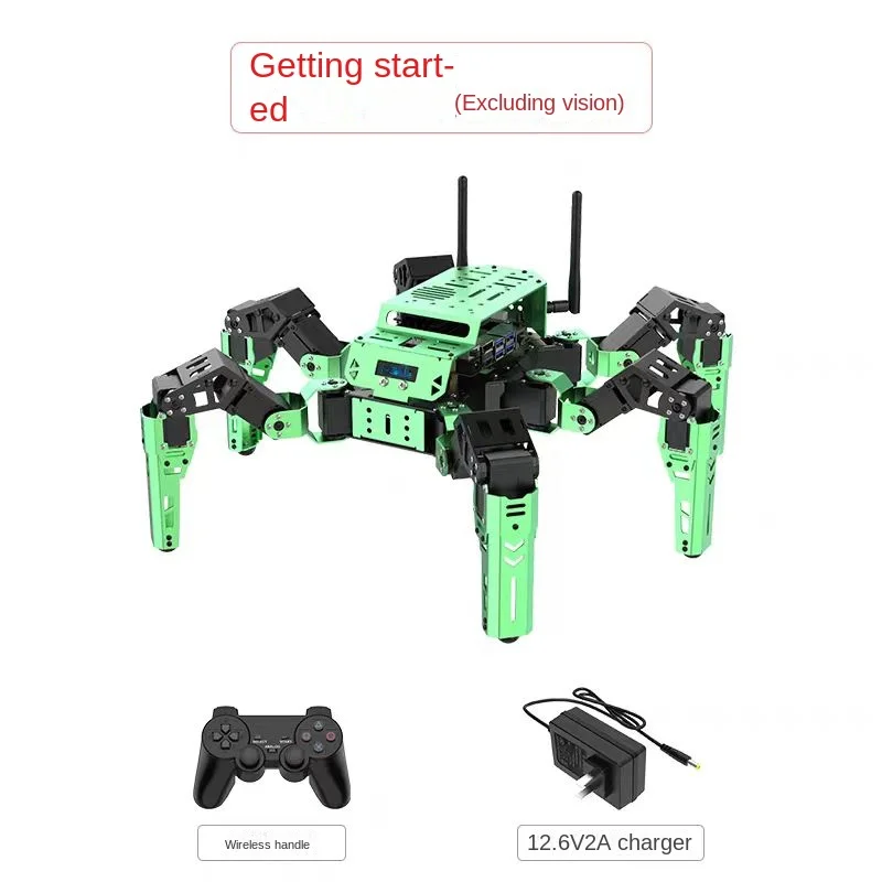 Robot hexapod biomimetic spider radar mapping navigation