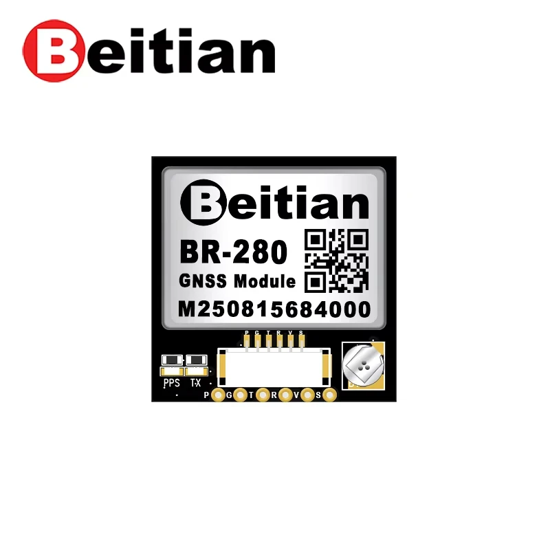 BR-280 Dual-frequency Multi-mode GPS Sub-meter GNSS Module with Integrated