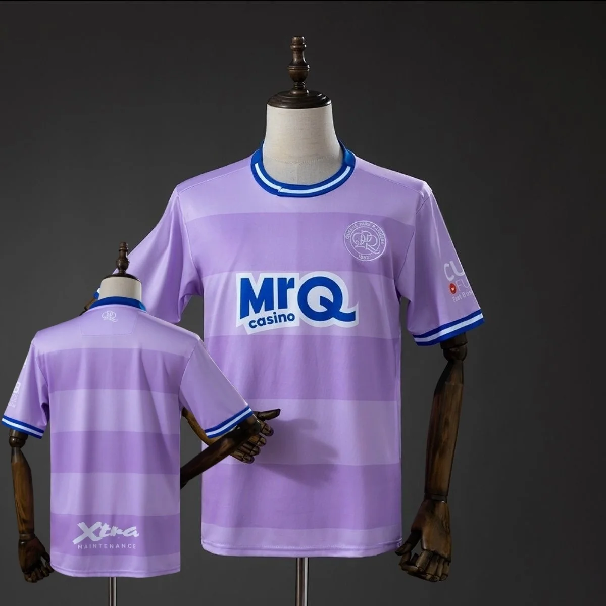 2026_27 New Men's QPR Competition Jersey 3D Print Y2K Oversized Quick Drying Sports Shirt for Daily and Training Wear T-shirt