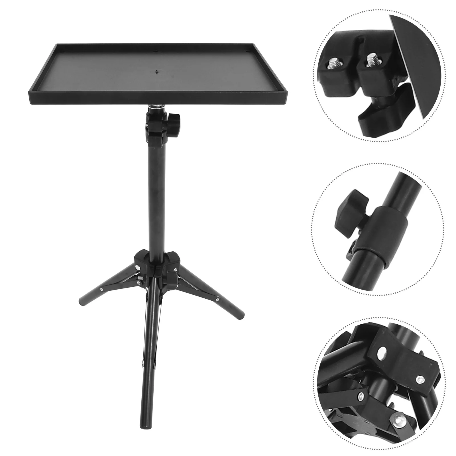 

Desktop Stand Tall Musical Instrument Projector Holder Iron Laptop Tripod Shelf