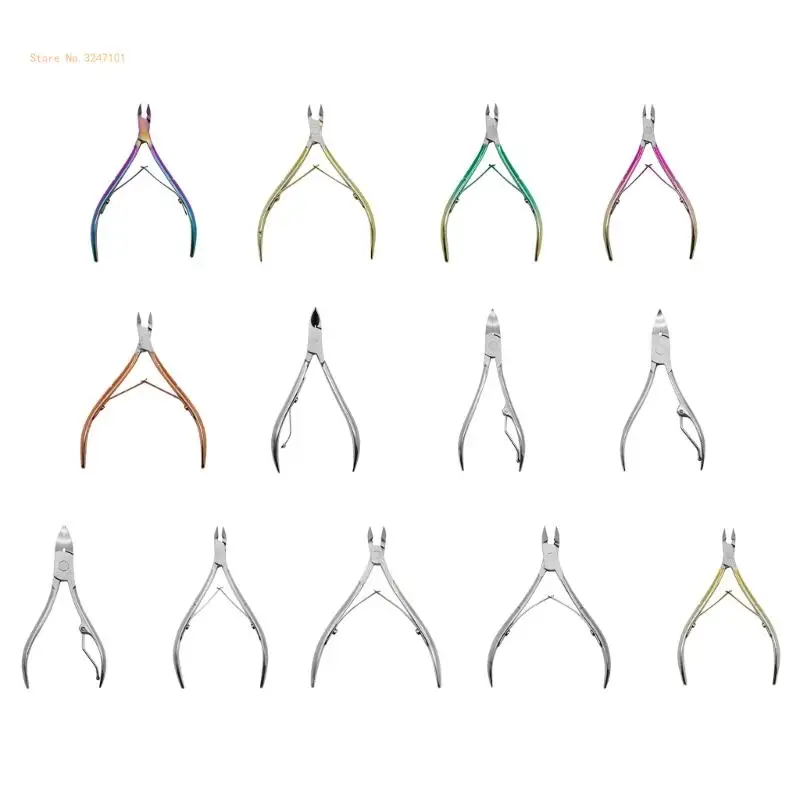 Dead Skin Scissors Colorful Manicure Colorful Dead Skin Remover Pedicure EagleBeak Pliers Stainless Steel Dropship