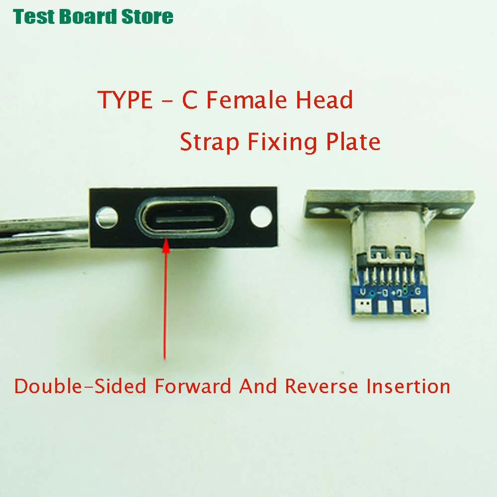 TestBoard 1PcVertical 3.0 USB connettore per saldatura maschio Micro femmina MINI 8P femmina TYPE-C testa dati di ricarica maschio e femmina 2P/4P