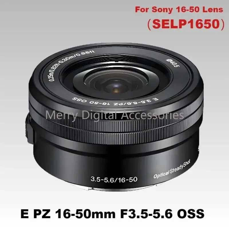 For Sony 16-50 Lens E PZ 16-50mm F3.5-5.6 OSS Lens（SELP1650）for sony NEX-5N 5R 5T A5000 A5100 A6000 A6300 A6400 A6500 camera