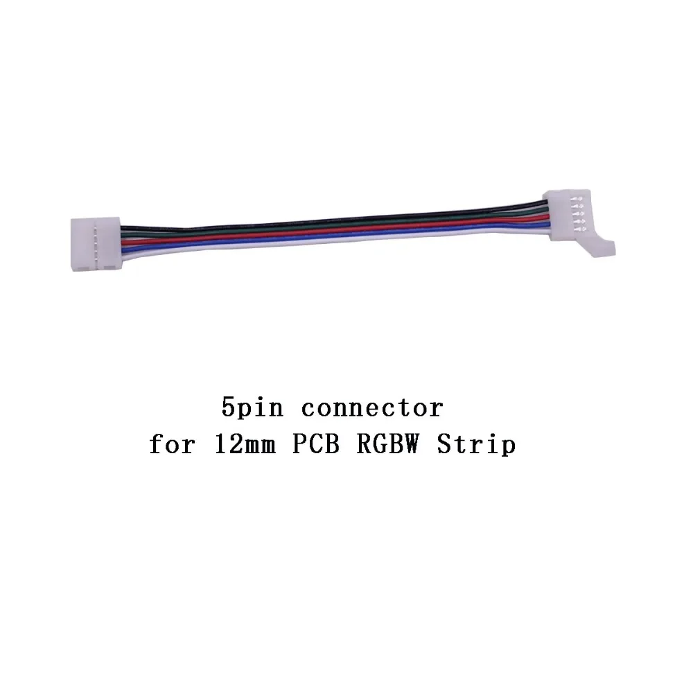 2pin 3pin 4pin 5pin 6pin led wire connector  Electronic Connector  Wire cable for led strip light tape white cct RGB RGBW RGBCCT