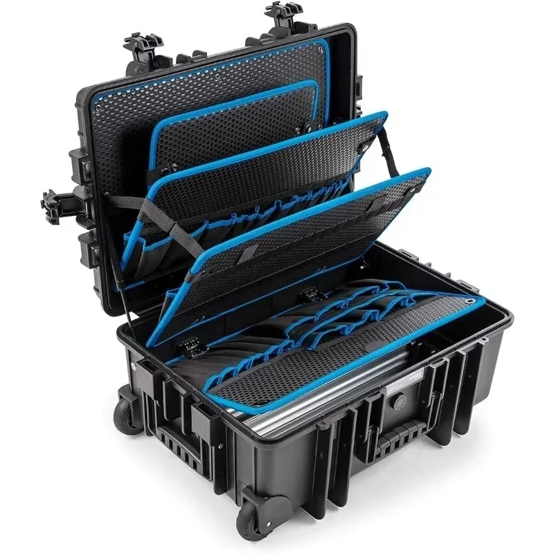 6700 Outdoor Tool Case with Pocket Tool Boards, Black,Great deal.new