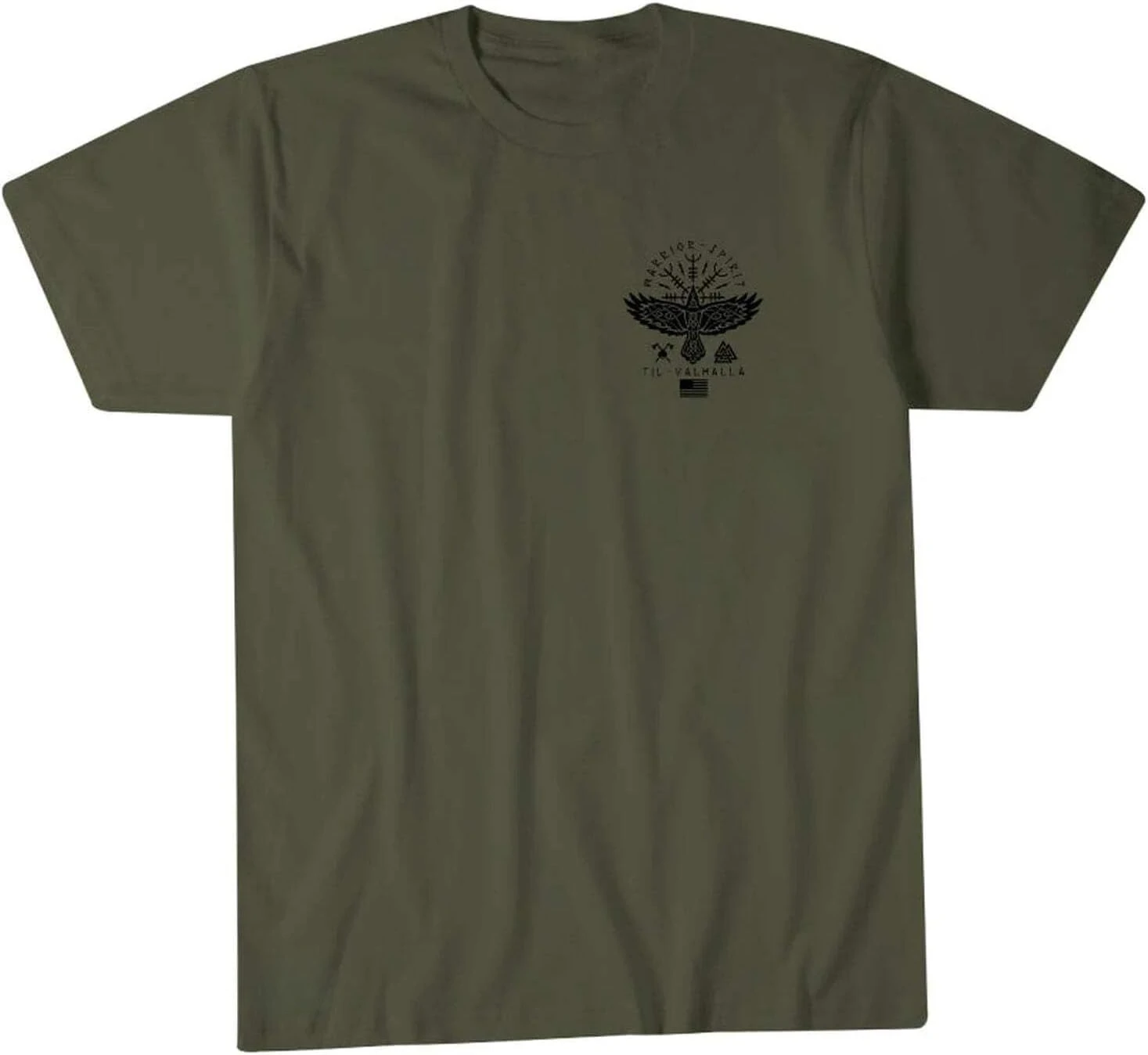 Howitzer Style Valhalla Night Military Grunt MFGdesign-100% cotton summer O-neck short sleeve casual printed men's T-shirt.