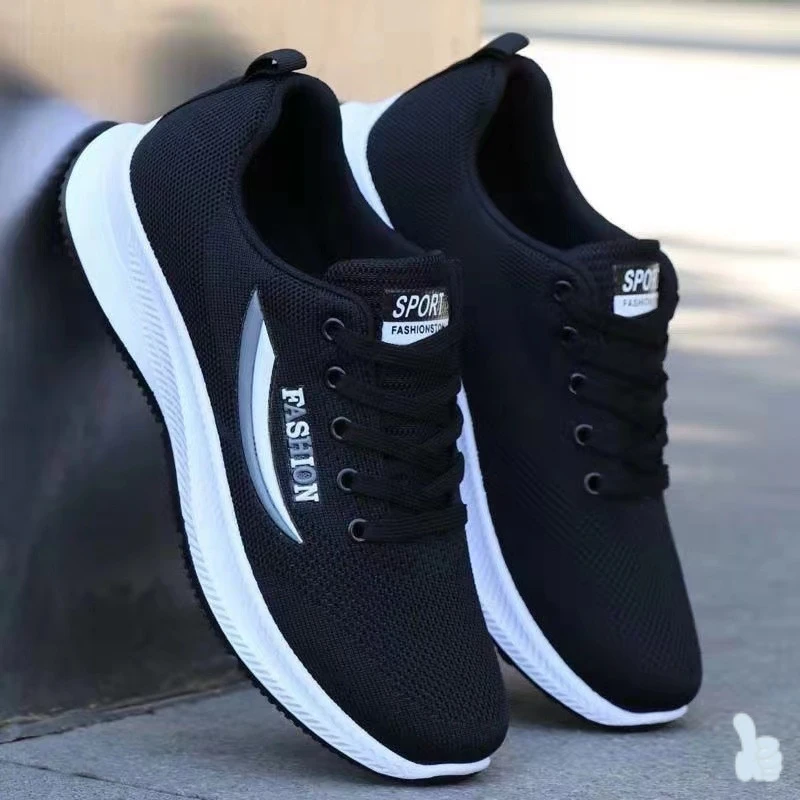 Men's Fall Sports Shoes Breathable Mesh Anti-Odor Soft Bottom Casual Lightweight Anti-Slip Outdoor All-Match Running Shoes