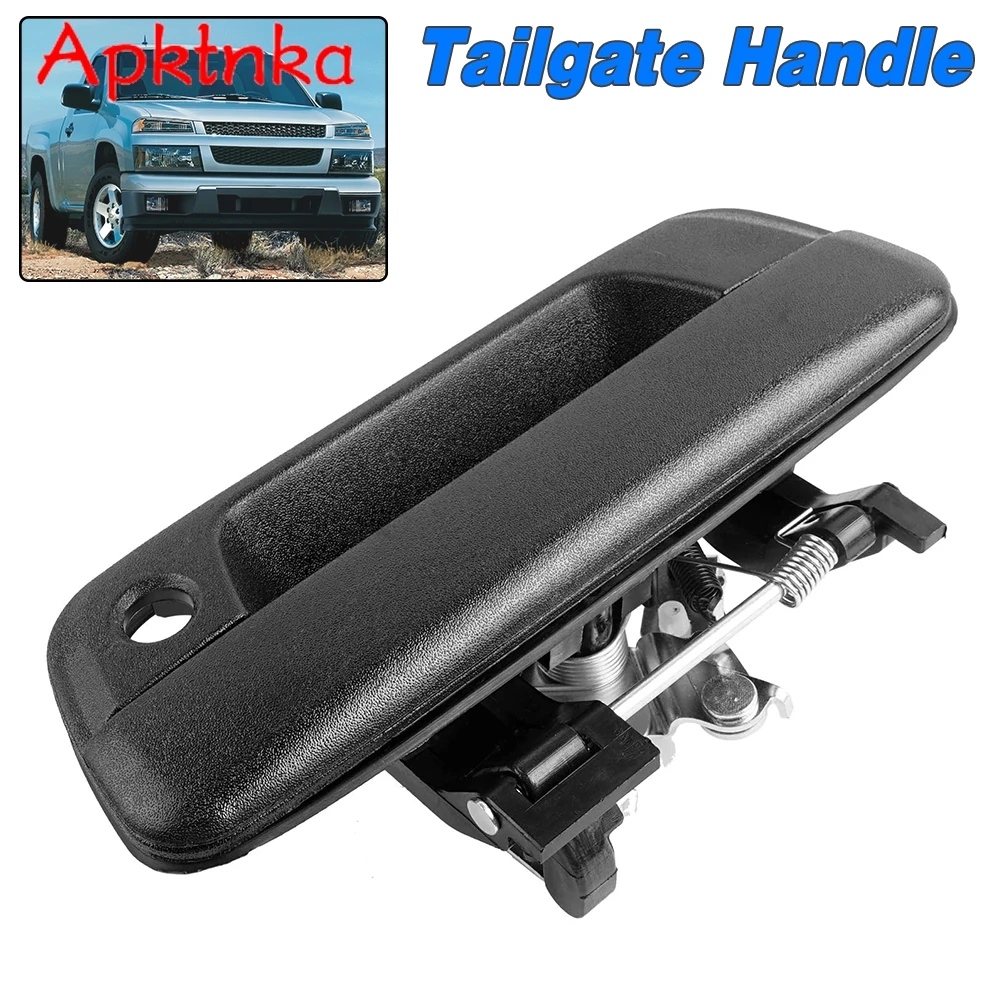 Manija de puerta de puerta trasera texturizada Manija de puerta trasera GM 1915118   Para 2004-2012 Chevrolet Colorado GMC Canyon cubierta de mano para camioneta de coche