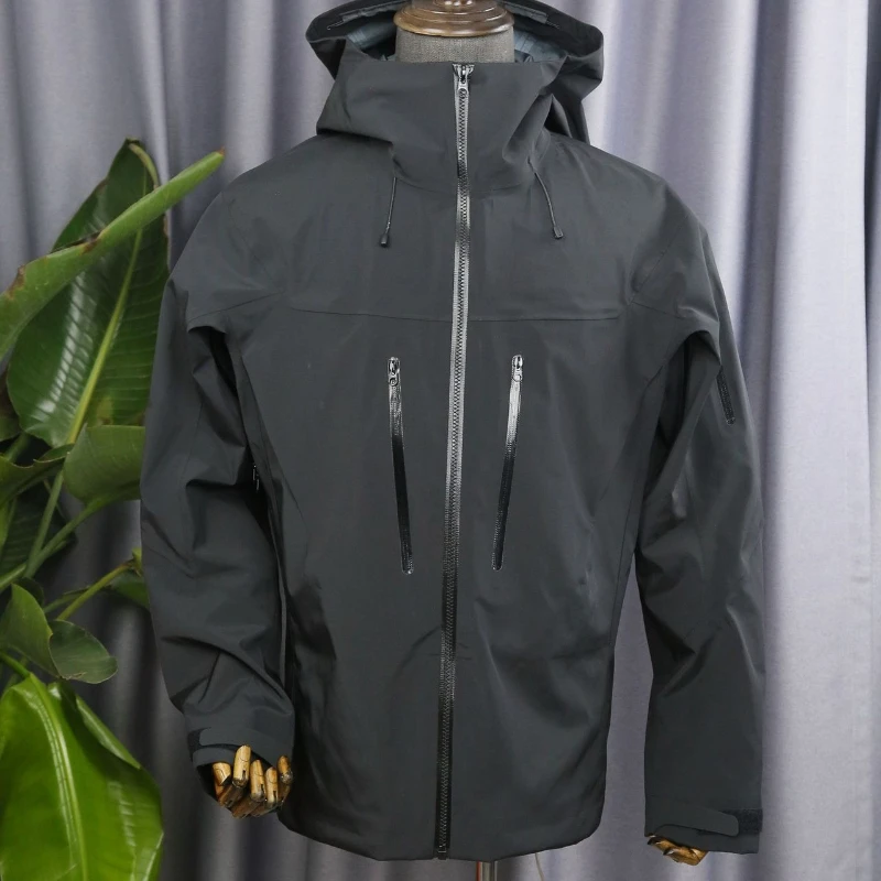 SV6 overflow rubber single-layer outdoor jacket waterproof and windproof outdoor mountaineering suit for men and women