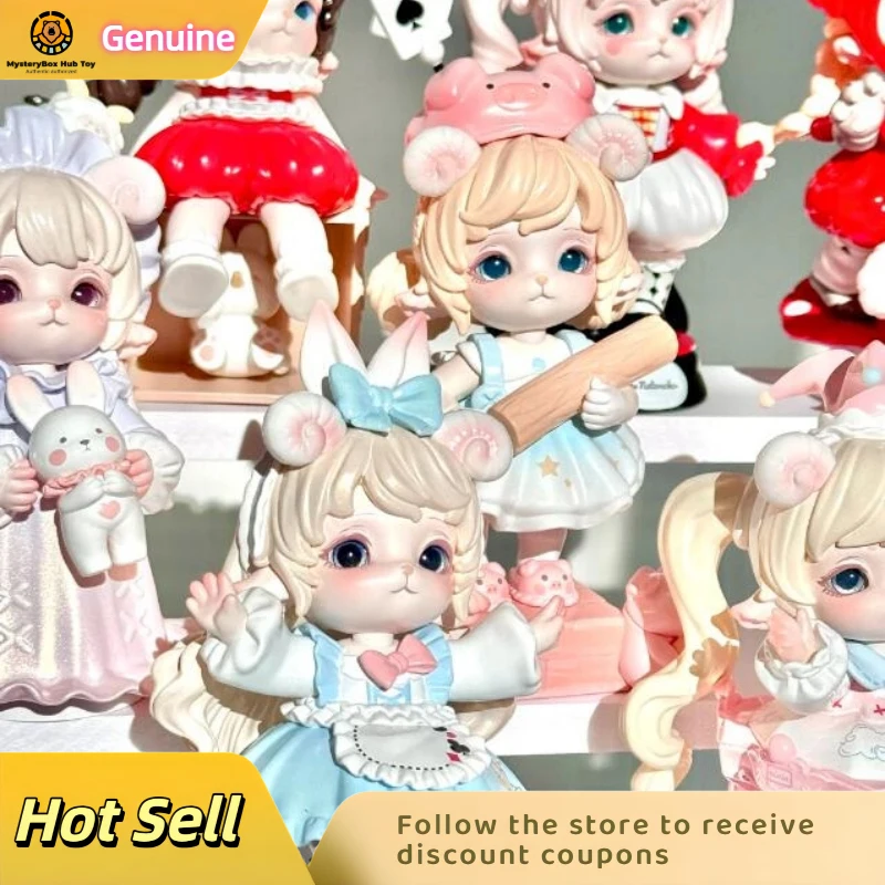 

Genuine Mimia Searching For Yangjiao Village Series Figurine Tide Desktop Ornaments Mystery Box Room Decoration Surprise Gifts