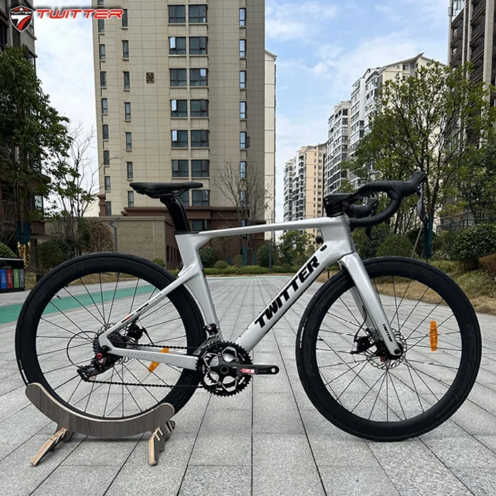 TWITTER R10pro Wireless Electronic Transmission RIV eTap AXS-24S Hydraulic Disc Brake Breaking Wind Racing Full Carbon Road Bike