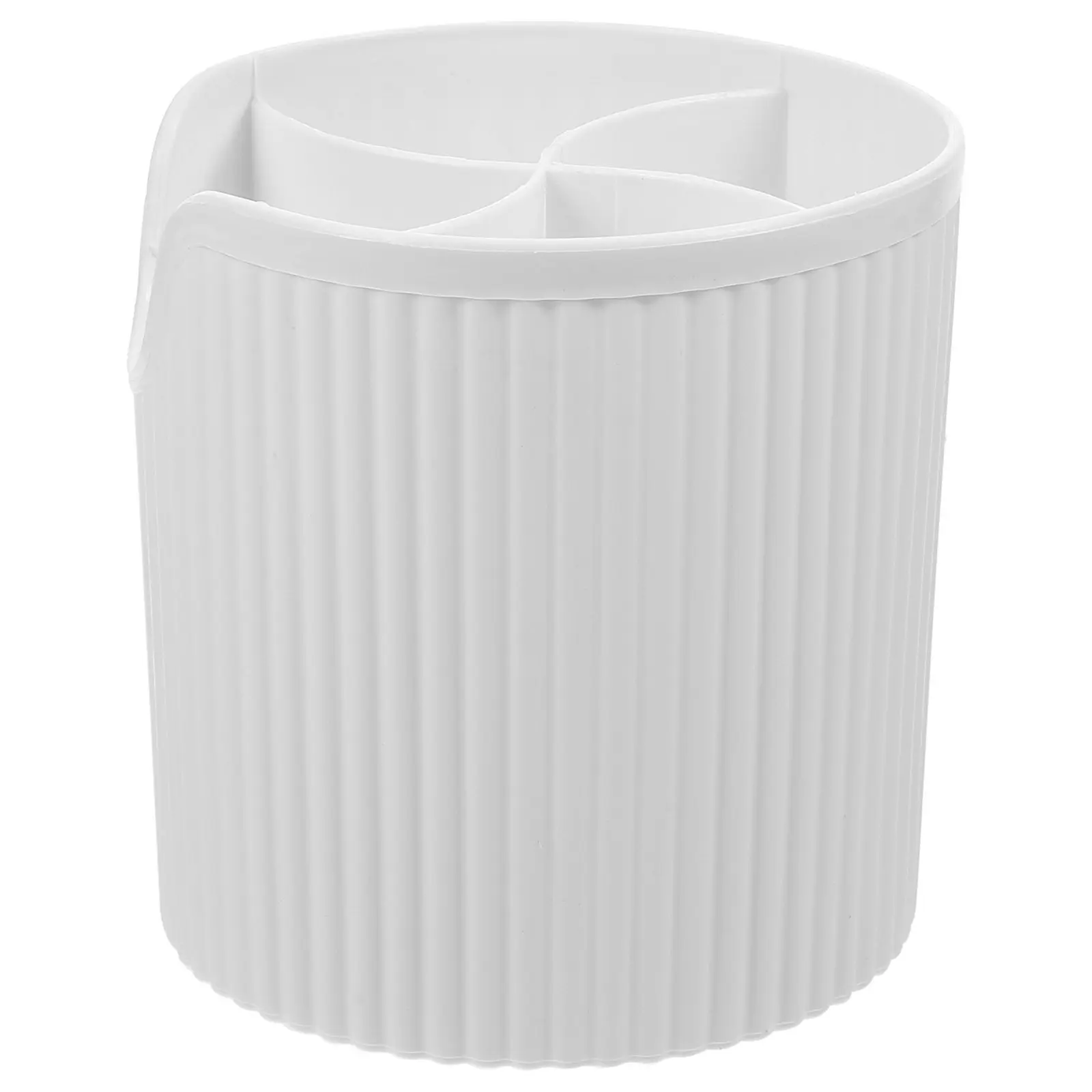 Premium Make-up Pinsel Organizer mit Großer Öffnung Desktop-Halter für Make-up Stifte Eyeliner Nagelkunst-Zubehör Kompakter Schminktisch-Organizer