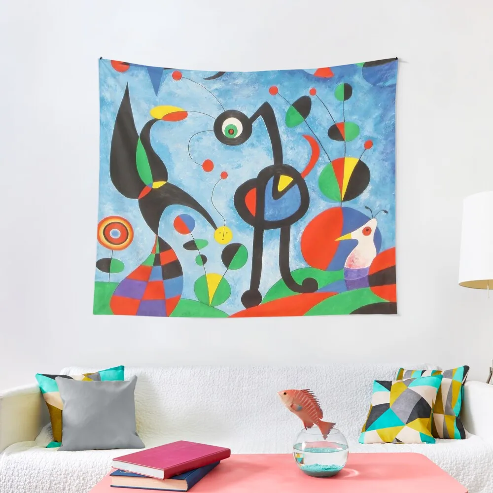 

Miro Art Tapestry Home Decor Accessories Carpet Wall Room Decor For Girls Tapestry