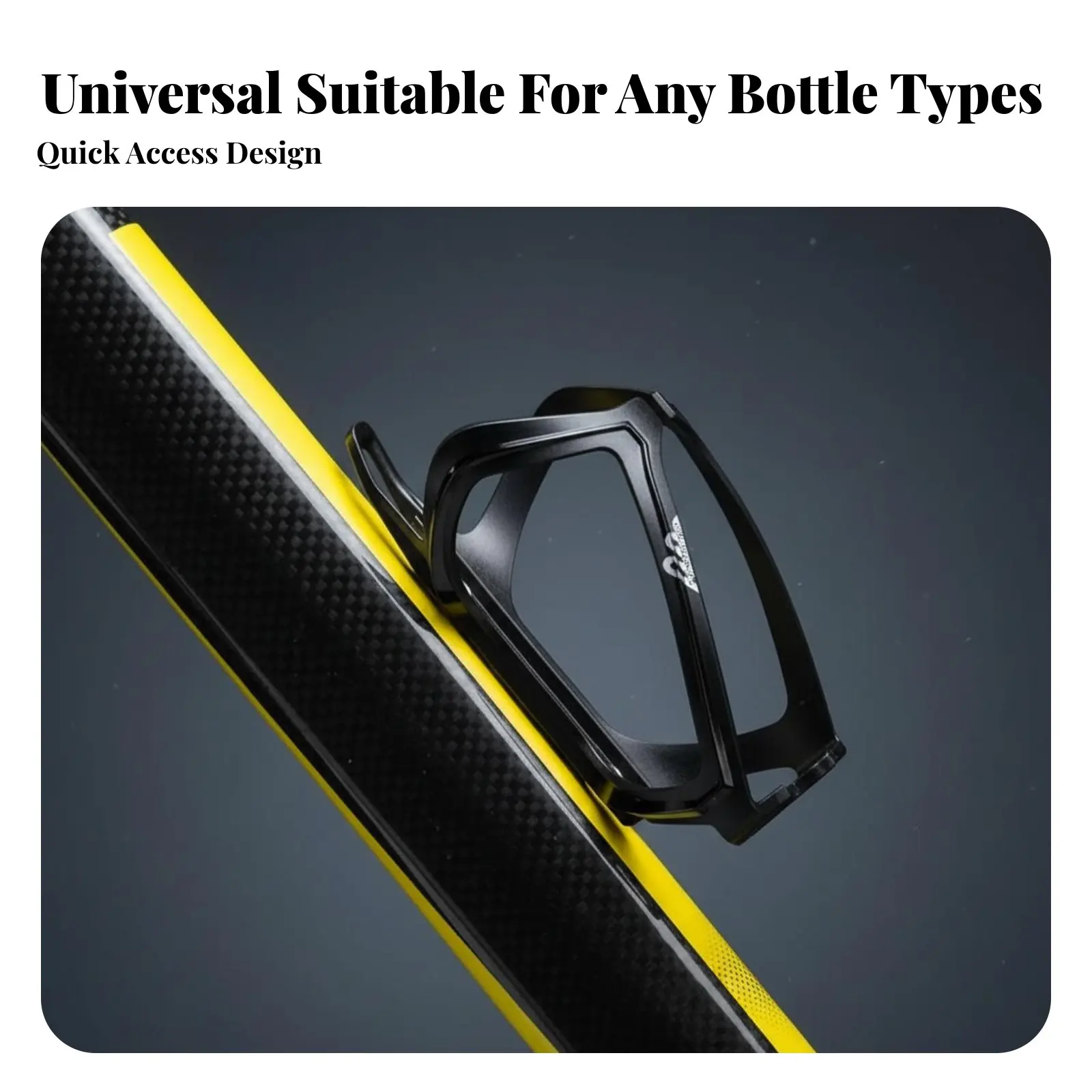 Cycle Water Bottle Holder Featherweight Bike Bottle Holder Bike Container Holder Long-Lasting Secure Hold