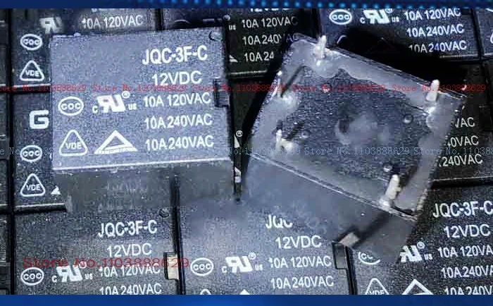 10A Jqc-3F-C 12Vdc …