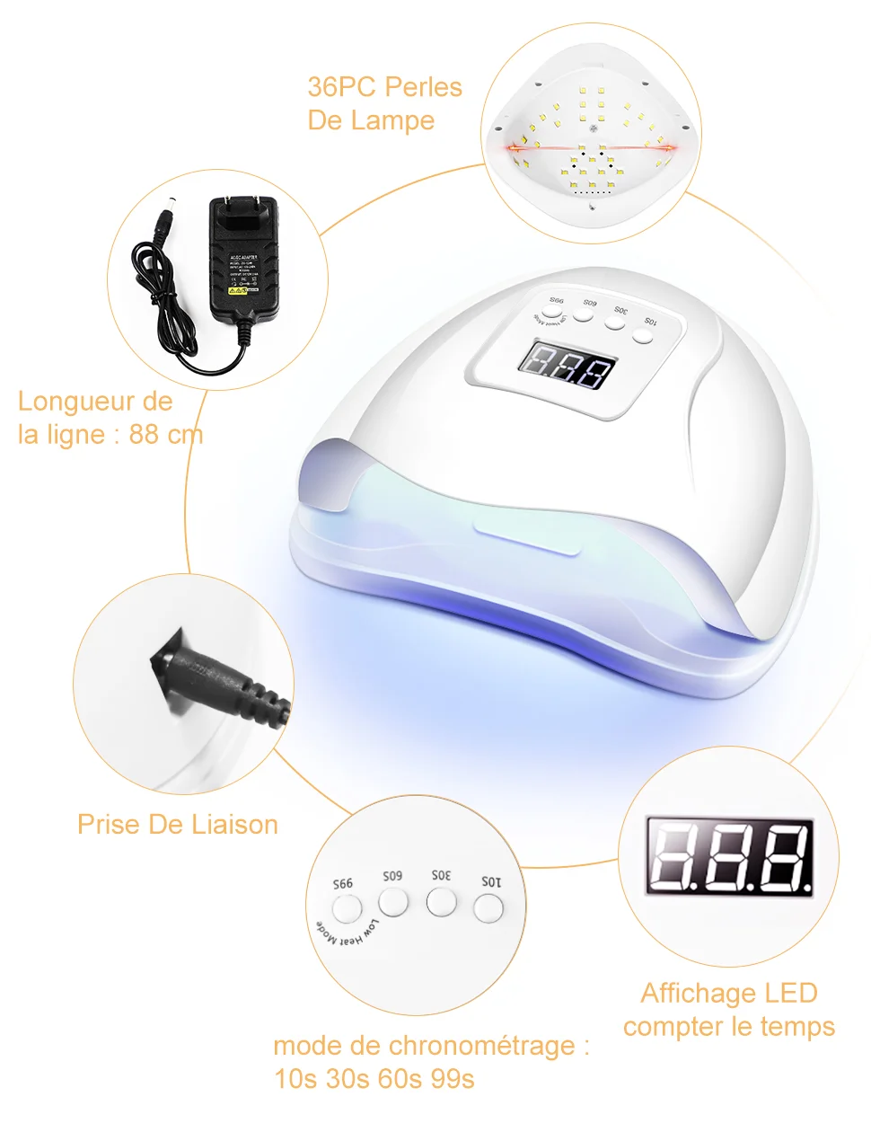 MOSKANY Gel Nagellak Kit Met UV-lamp en Elektrische Boormachine Complete Acryl Nagels Set Manicure Accessoires en Gereedschappen