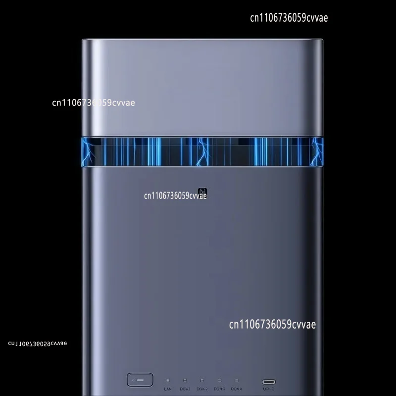 UGREEN DH4300 Plus Mini Home NAS AI Rockchip Octa Core A55-A76 8GB LPDDR4X 4 Bay SATA HDD SSD NFC RJ45 2.5GbE Networking Storage