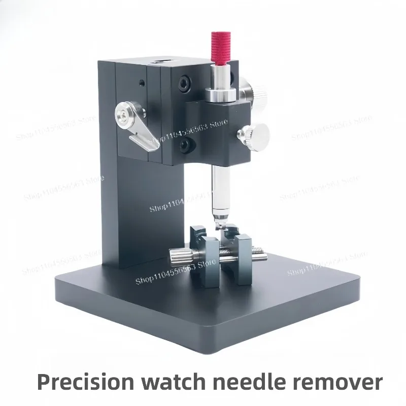 Watch Repair Needle Disassembly Tool (7750 Compatible) – Desktop Holder & Scratch-Free Plier for Watchmaking Training
